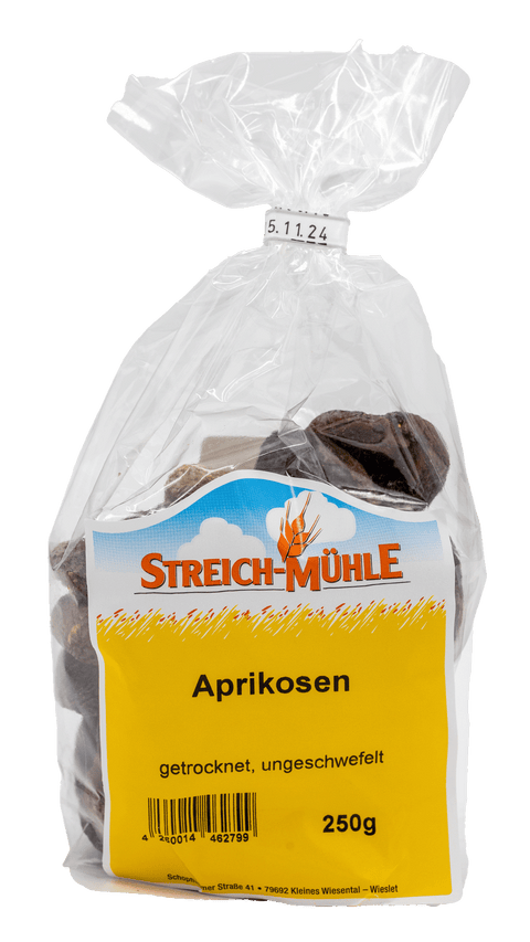 Aprikosen ungeschwefelt-Aprikosen ungeschwefelt-Streich Mühle