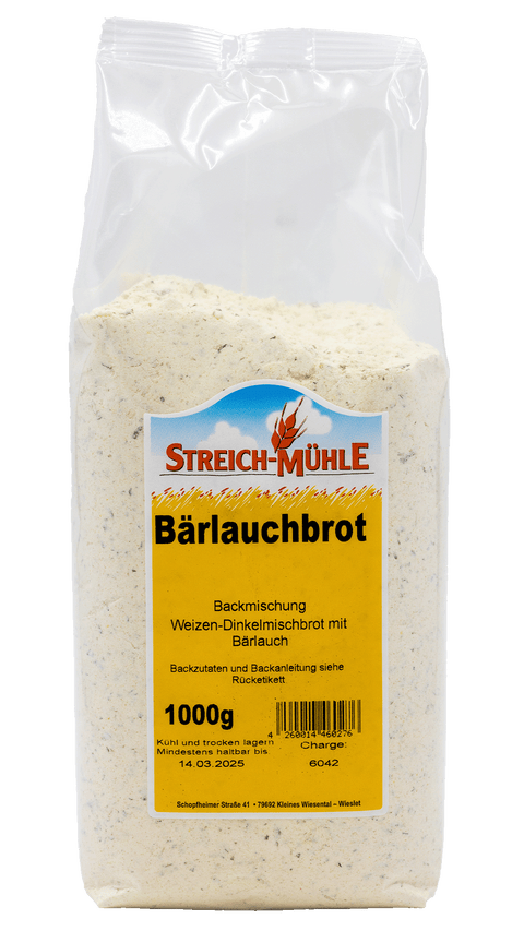 Bärlauchbrot-Bärlauchbrot – Aromatisch und frisch aus der Streichmühle-Streich Mühle