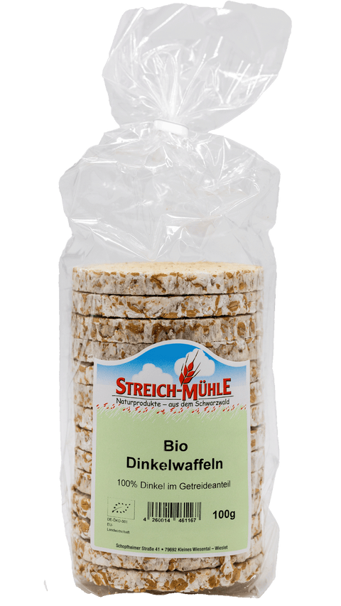Bio-Dinkelwaffeln natur-Bio-Dinkelwaffeln natur-Streich Mühle