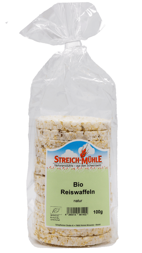 Bio-Reiswaffeln natur-Bio-Reiswaffeln natur-Streich Mühle