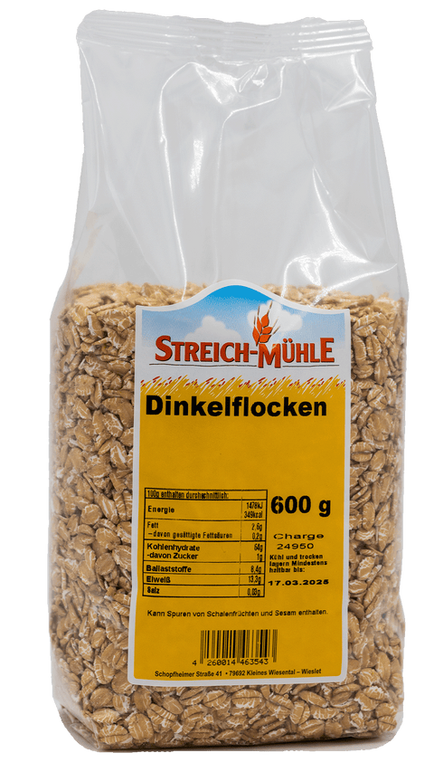 Dinkelflocken-Dinkelflocken-Streich Mühle