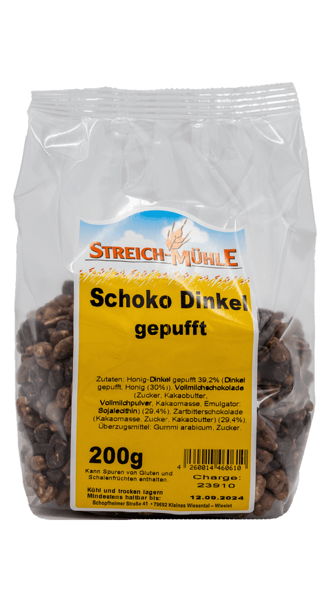 Dinkel Schoko Pops-Dinkel Schoko Pops-Streich Mühle