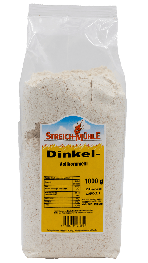 Dinkelvollkornmehl-Dinkelvollkornmehl-Streich Mühle