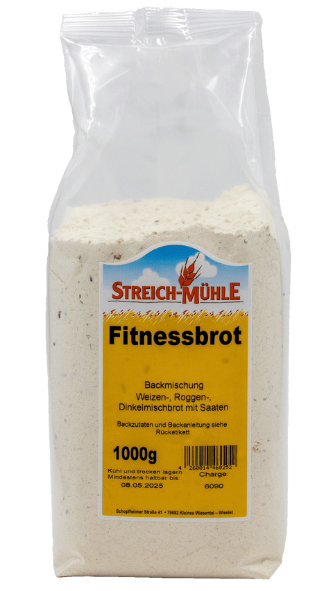 Fitness-Saatenbrot-Fitness Saatenbrot | Nahrhaftes Vollkornbrot | Streich Mühle-Streich Mühle