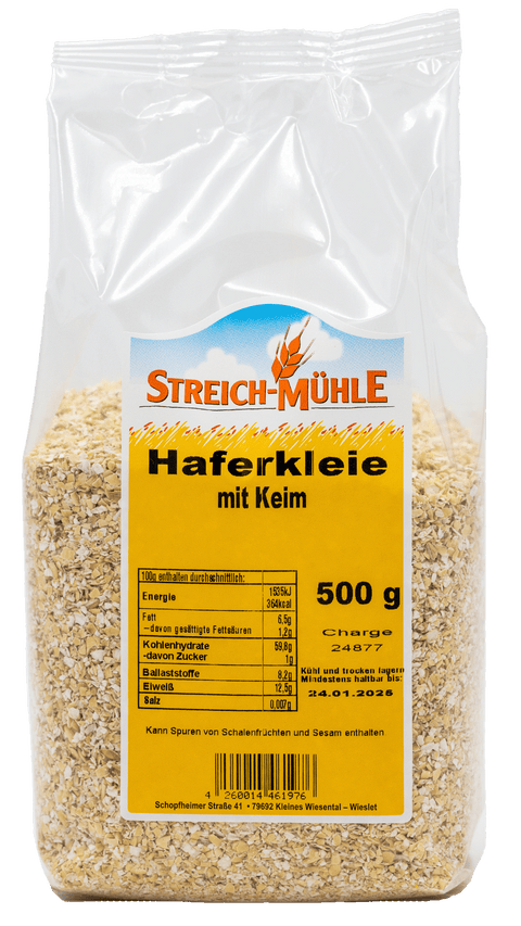 Haferkleie-Haferkleie-Streich Mühle
