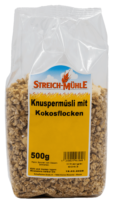 Knuspermüsli-Knuspermüsli-Streich Mühle