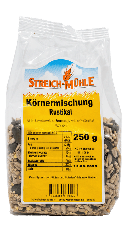 Körnermischung Rustikal-Körnermischung Rustikal-Streich Mühle