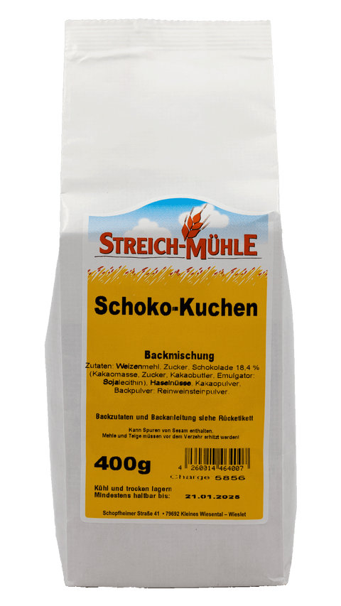 Schokokuchen-Schokokuchen-Streich Mühle