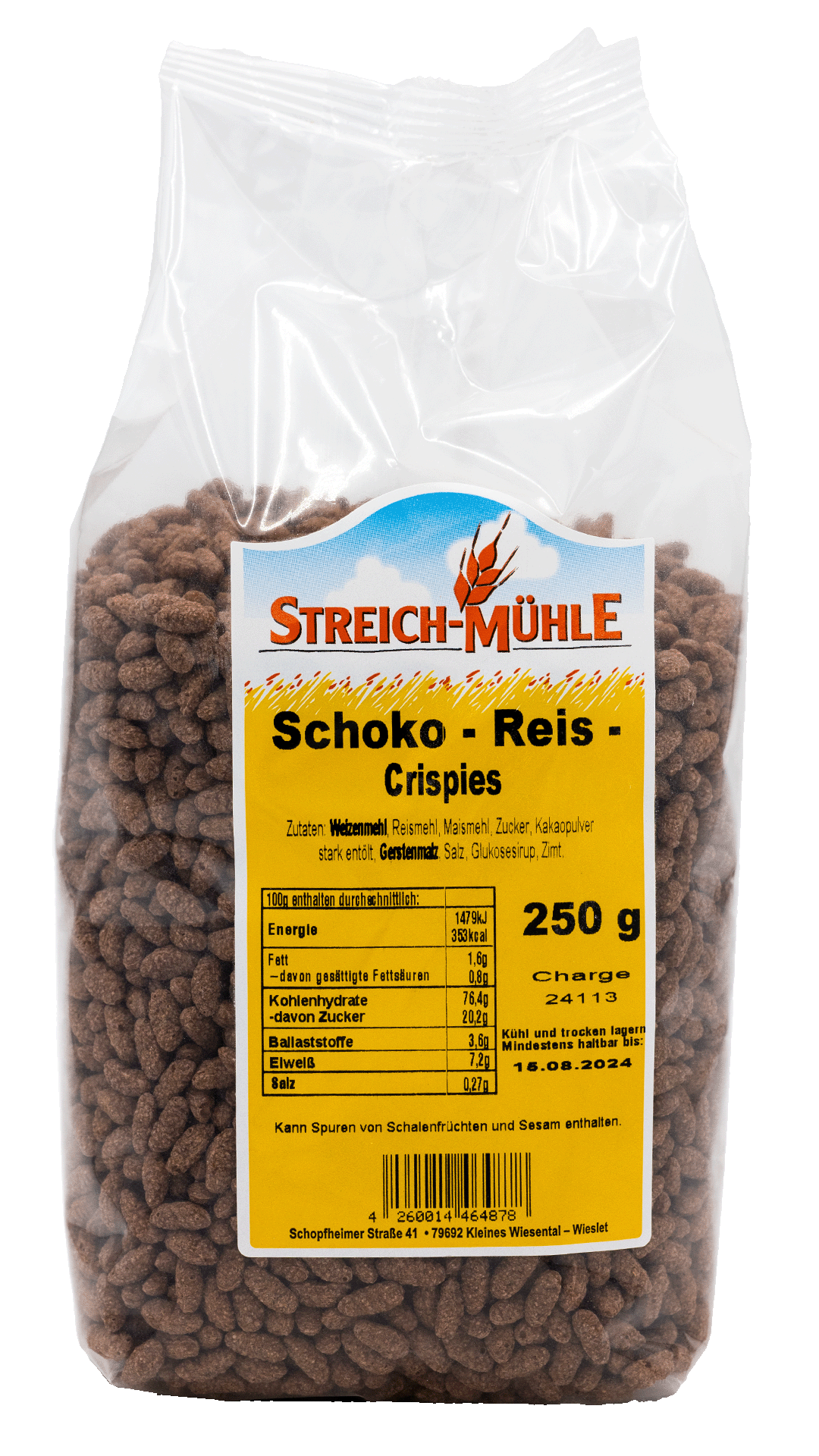 Schoko-Reis-Crispies | Knusprig &amp; Schokoladig | Streich Mühle