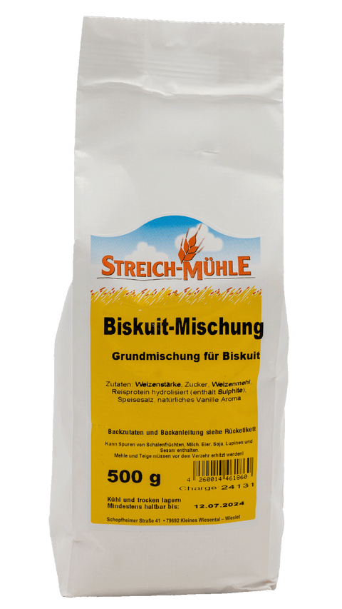 Biskuit-Mischung-Biskuit-Mischung-Streich Mühle