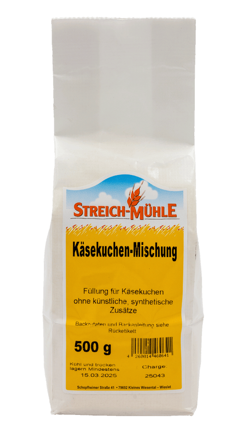 Käskuchen Mischung-Käskuchen Mischung-Streich Mühle