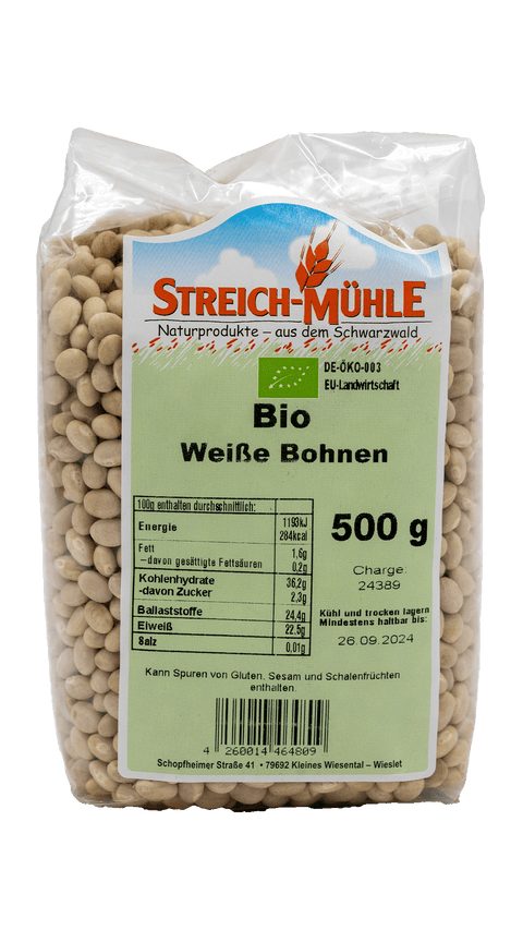 Bio Weiße Bohnen-Bio Weiße Bohnen-Streich Mühle