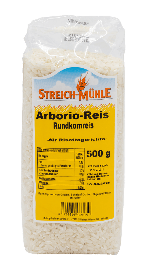 Arborio Reis-Arborio Reis-Streich Mühle