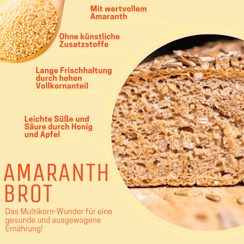 Amaranthbrot-Amaranthbrot – Nährstoffreiches Brot aus der Streichmühle-Streich Mühle