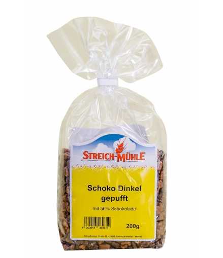 Schoko-Dinkel gepoppt 200g