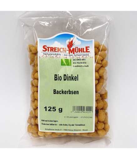 Bio-Dinkel-Backerbsen 125g
