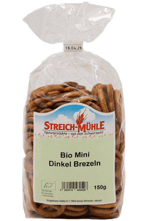 Bio-Dinkel Mini Brezeln