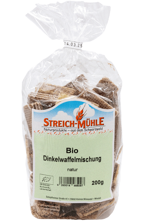 Bio-Dinkel-Waffelmischung