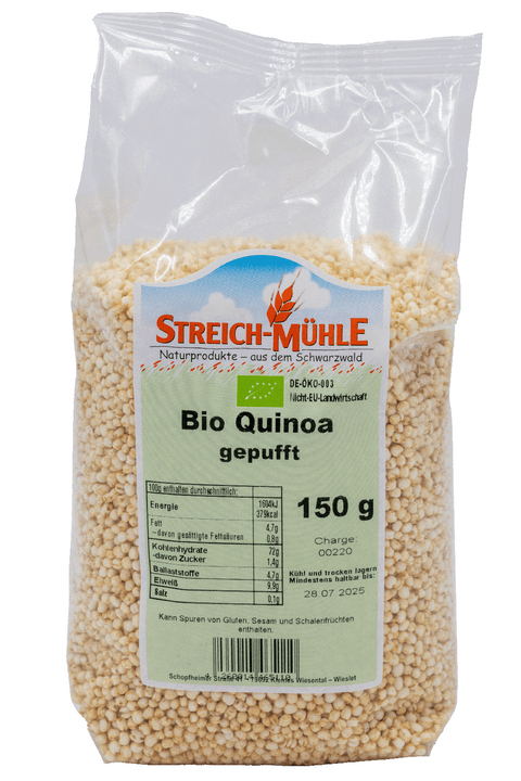 Bio Quinoa gepufft