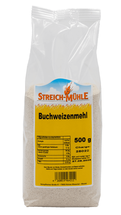 Buchweizenmehl-Buchweizenmehl-Streich Mühle