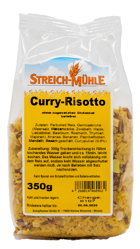 Curry-Risotto-Curry-Risotto-Streich Mühle