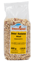 Dinkel-Kastanien Müsli-Dinkel-Kastanien Müsli-Streich Mühle