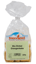 Bio Dinkel Orangen Kekse-Bio Dinkel Orangen Kekse-Streich Mühle