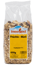 Früchte Müsli-Früchte Müsli-Streich Mühle