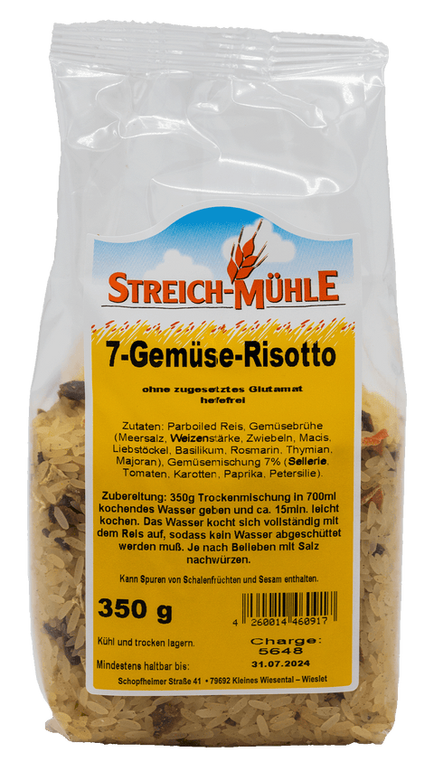 Gemüse-Risotto-Gemüse-Risotto-Streich Mühle