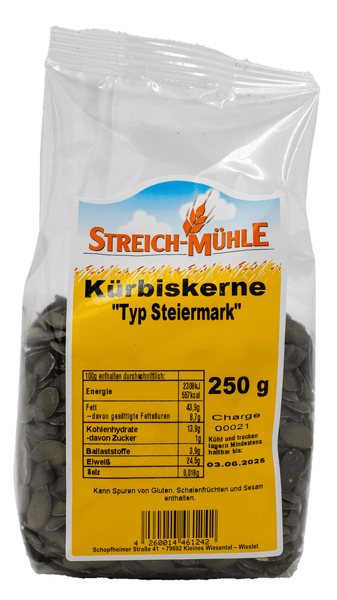 Kürbiskerne-Kürbiskerne-Streich Mühle