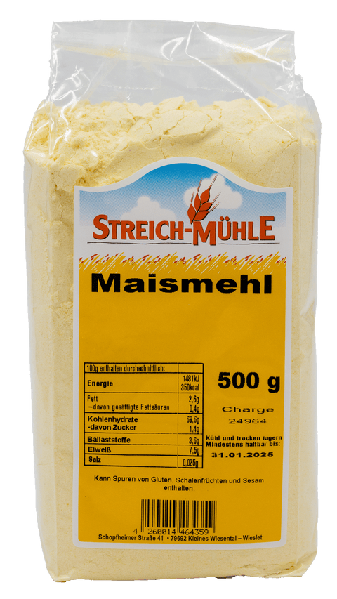 Maismehl-Maismehl-Streich Mühle