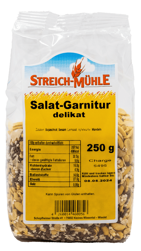 Salat-Garnitur Delikat-Salat-Garnitur Delikat-Streich Mühle