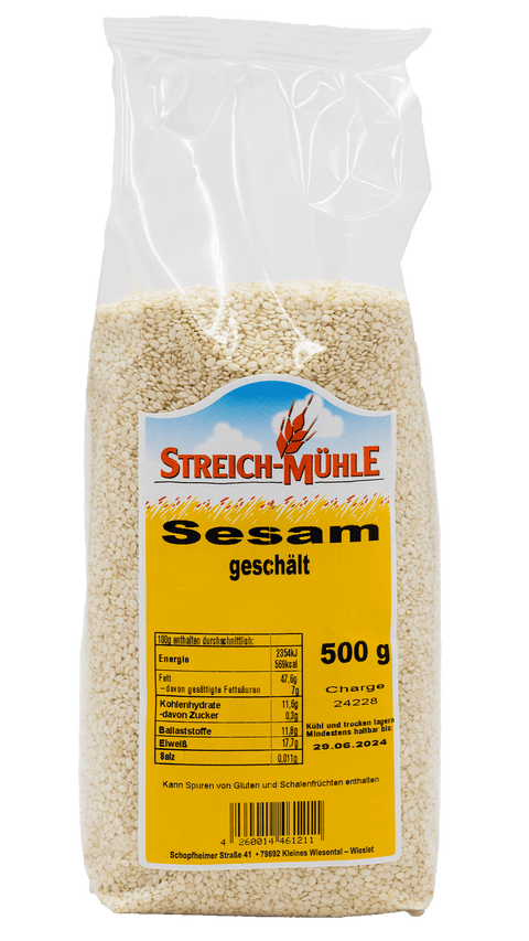 Sesam geschält-Sesam geschält-Streich Mühle