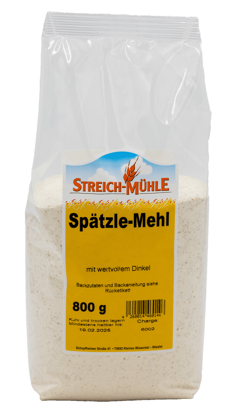 Spätzlemehl-Spätzlemehl-Streich Mühle