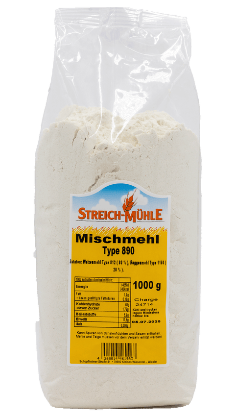 W/R-Mischmehl Type 890-W/R-Mischmehl Type 890-Streich Mühle