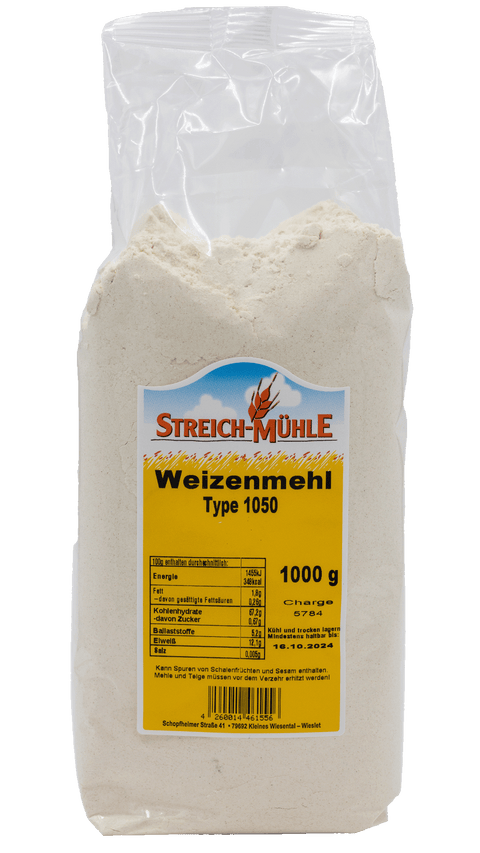 Weizenmehl Type 1050-Weizenmehl Type 1050-Streich Mühle