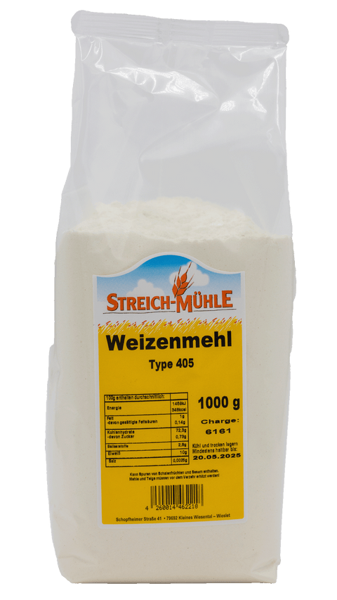 Weizenmehl Type 405-Weizenmehl Type 405-Streich Mühle