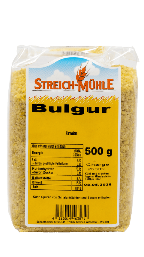 Bulgur-Bulgur-Streich Mühle