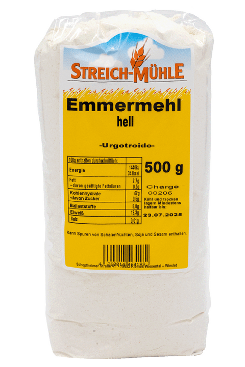 Emmermehl "hell"