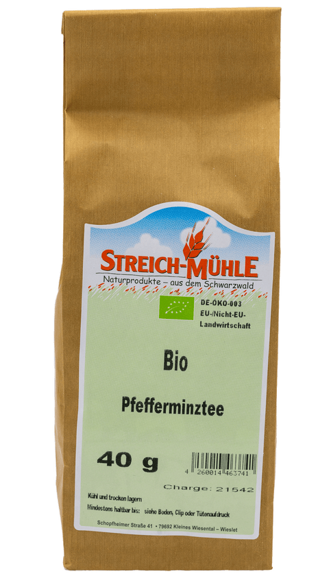 Bio-Pfefferminztee-Bio-Pfefferminztee-Streich Mühle