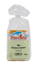 Bio-Dinkel Cracker Parmesan-Bio-Dinkel Cracker Parmesan-Streich Mühle