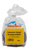 Dinkel-Knusperwaffeln VM Cornflakes-Dinkel-Knusperwaffeln VM Cornflakes-Streich Mühle