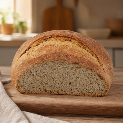 Dinkelbrot Apfel