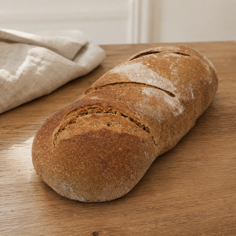 Dinkelbrot Apfel