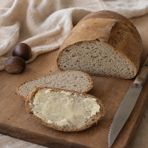 Dinkel-Kastanienbrot