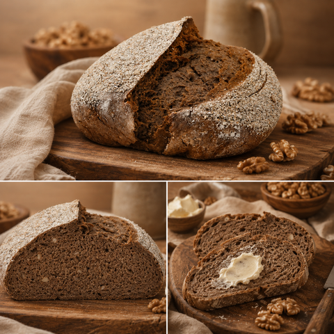 Kartoffel Nussbrot Backmischung